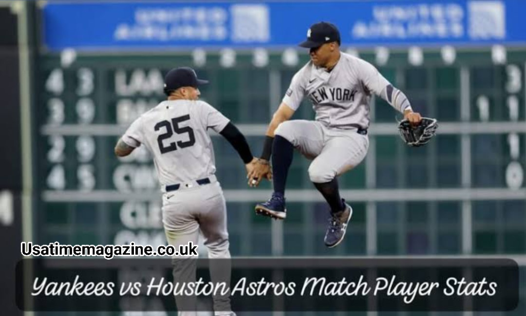 Yankees vs Houston Astros Match Player Stats