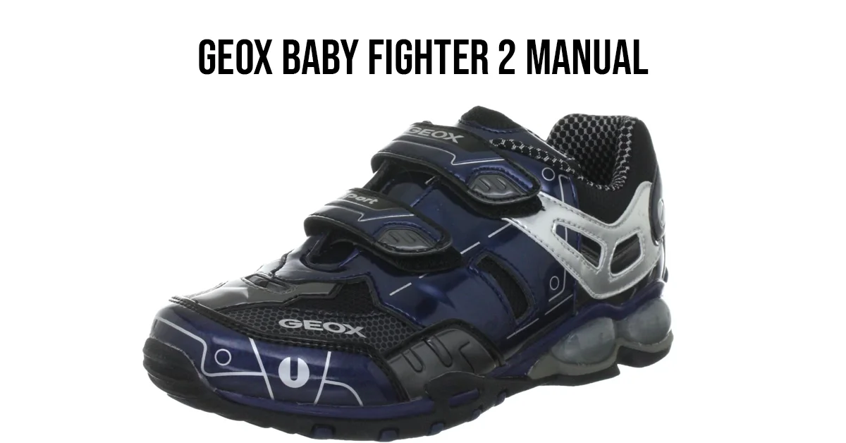 geox baby fighter 2 manual