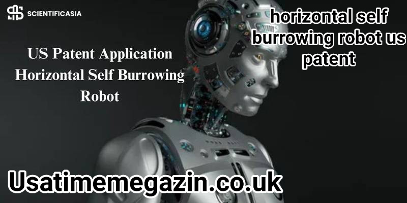 horizontal self burrowing robot us patent