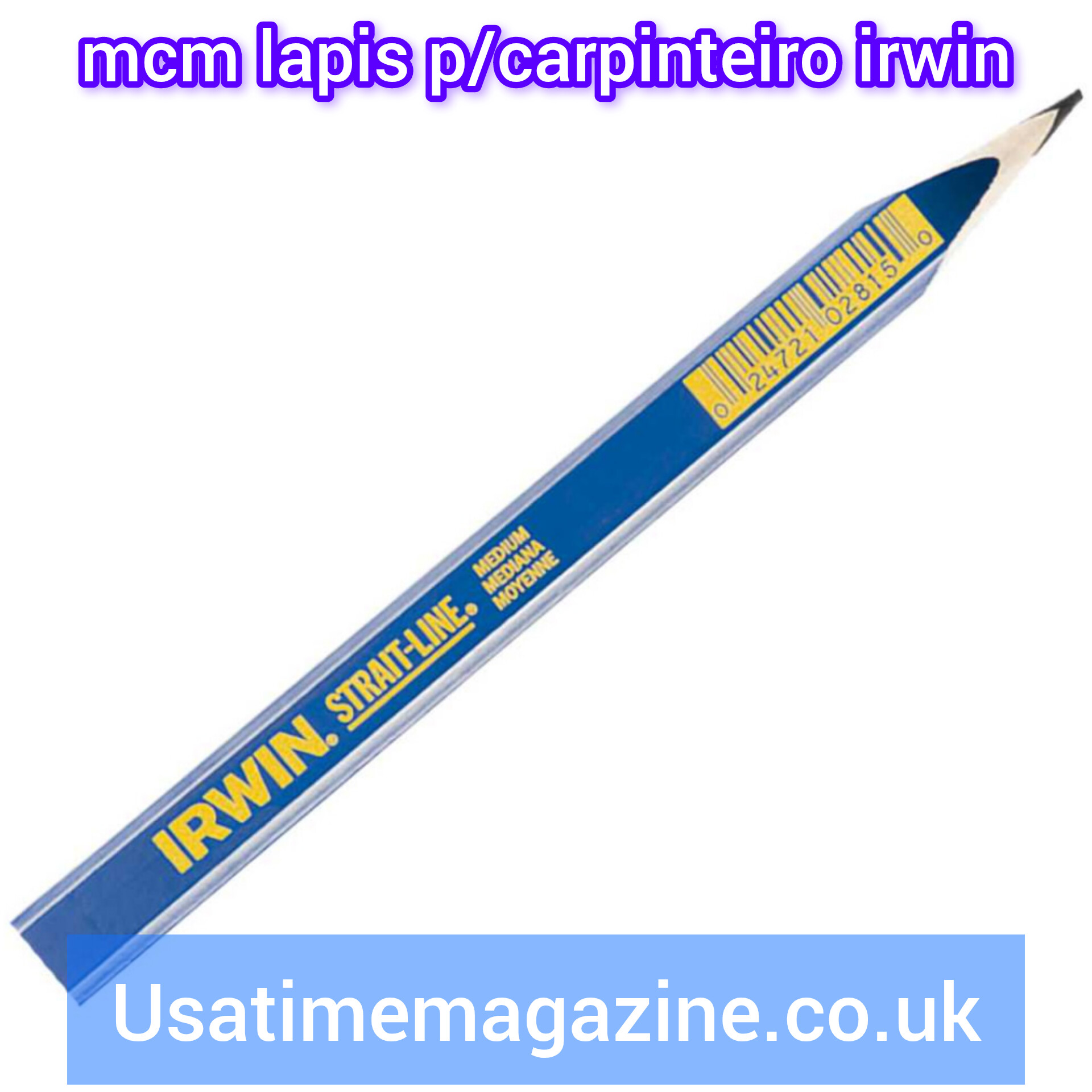 mcm lapis p/carpinteiro irwin