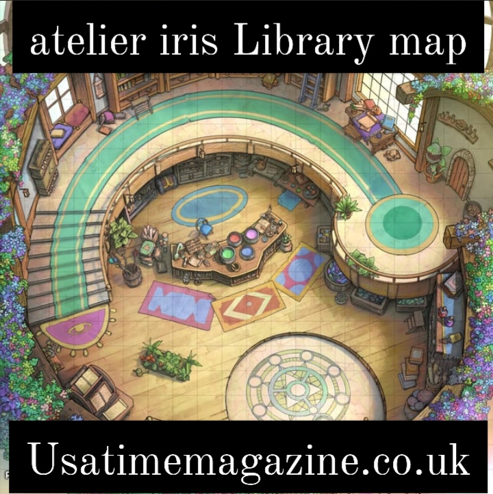 Atelier Iris Library Map