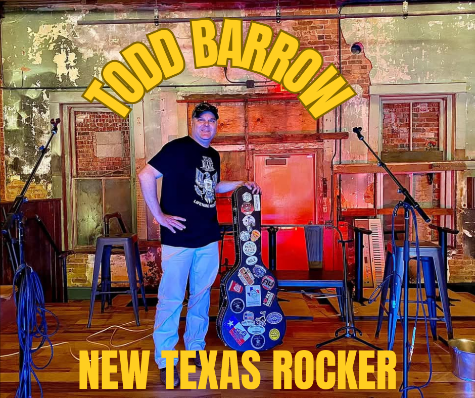 Rockin' in the City' is a high-energy, guitar-driven country rock anthem from acclaimed Texas-based singer-songwriter Todd Barrow.