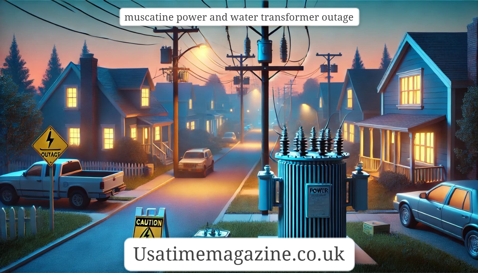 muscatine power and water transformer outage