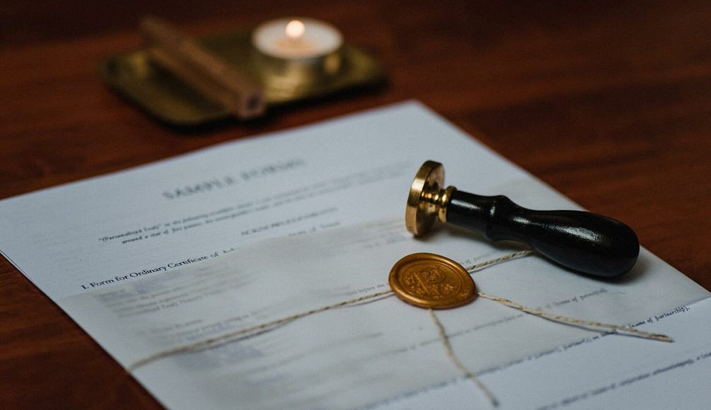 24-hour mobile notary in Oklahoma assisting a client at home