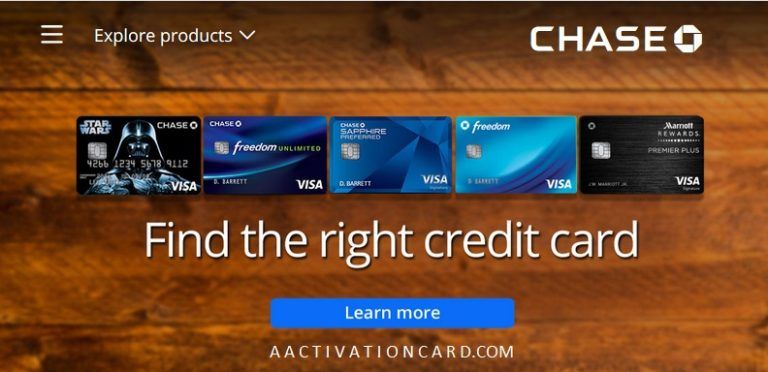 Verify Chase card online at Chase.com/verifycard
