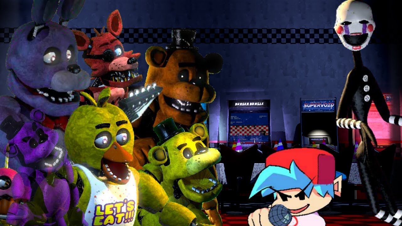 Fnf Unblocked game being played in a school-safe browser window