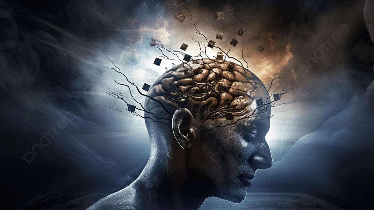 Illustration of antarvwsna linked with psychology and subconscious thoughts