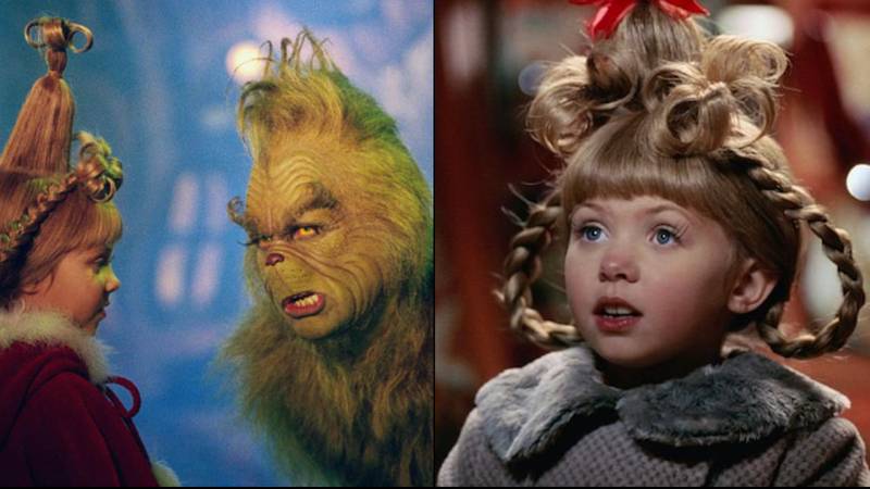 Cindy Lou Who smiling with her distinctive hairstyle