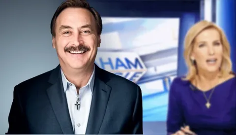 Dallas Yocum with Mike Lindell