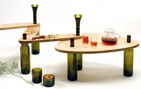 Prosecchini Bottles Arranged on Table